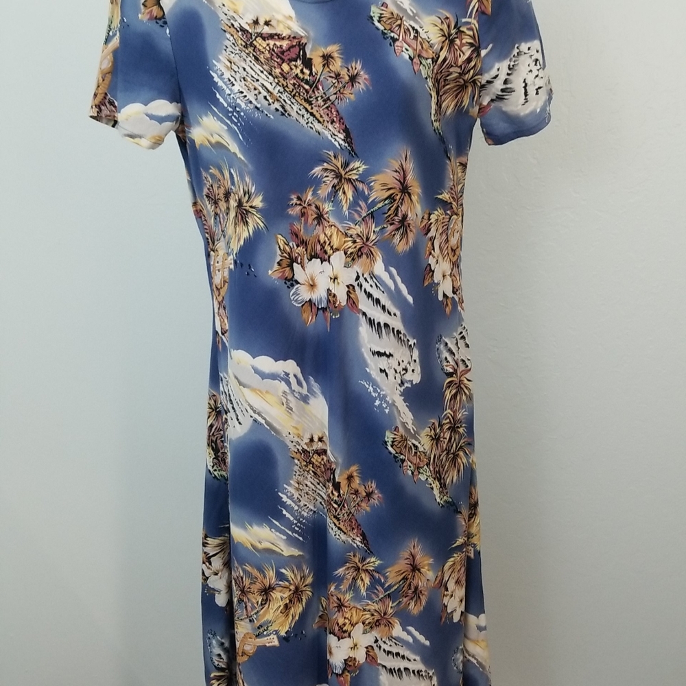 Hilo Hattie Oringinal Hawaiian Dress 110620-5 B7